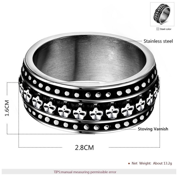 ➰Scull/Punk Ring - Picture 2 of 4